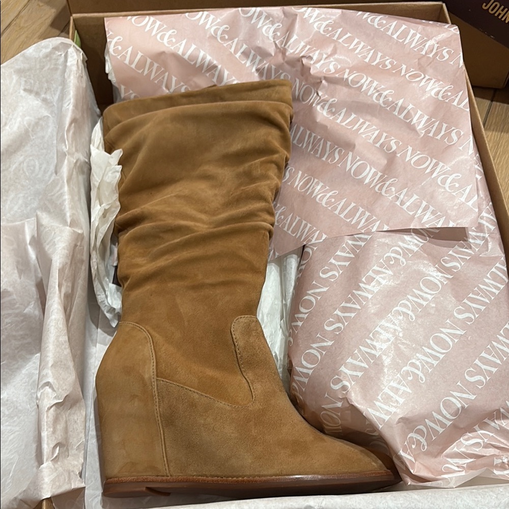 Johnston & Murphy wedge boots